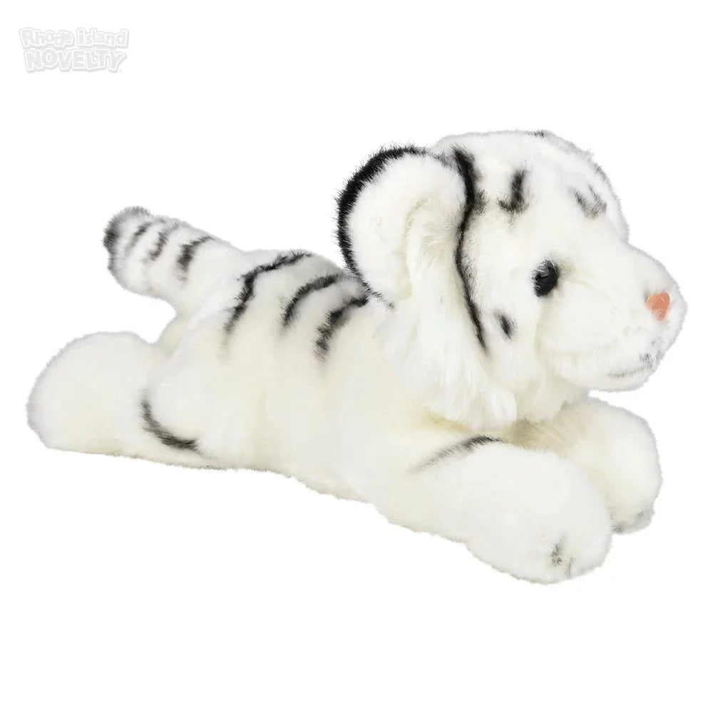 9.5" Heirloom Laying White Tiger