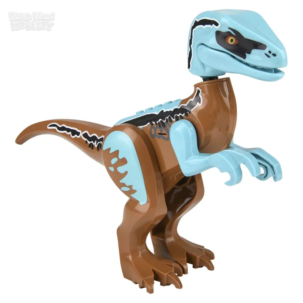 Blocks Velociraptor Roaring Dinosaur Building Block Figure with Sound