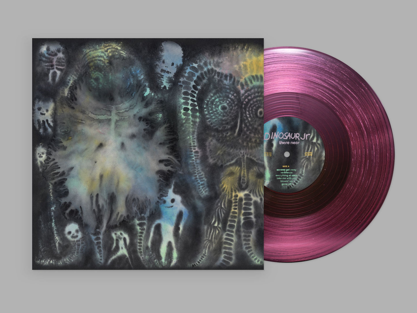 PRE-ORDER Dinosaur Jr. - There Near (PINK CLEAR) [Vinyl]
