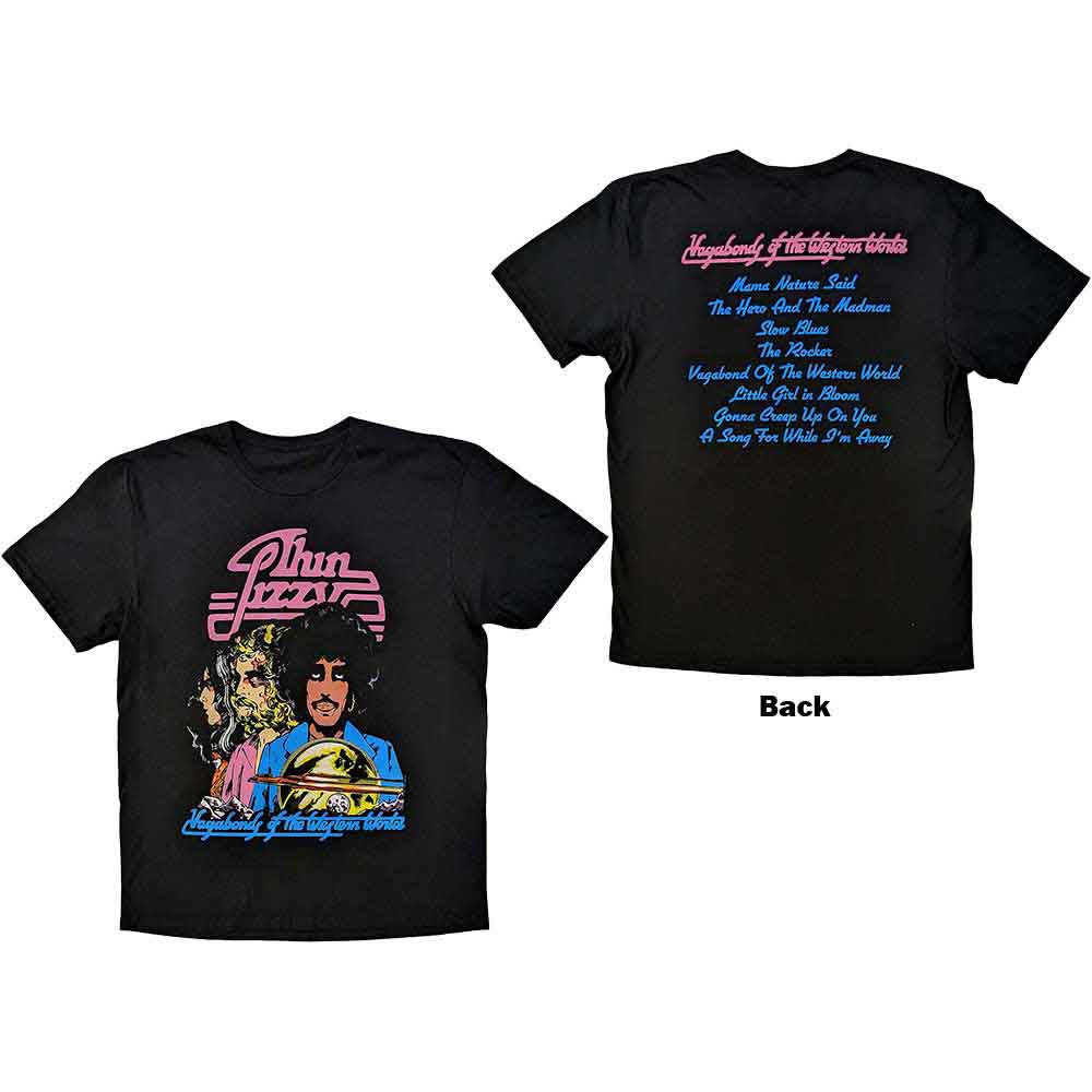 Thin Lizzy Vagabonds of the Western World Tracklist [T-Shirt] - Golden Apple Comics