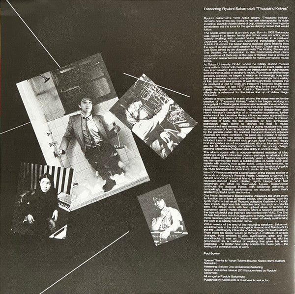 Ryuichi Sakamoto Thousand Knives Of [Vinyl]