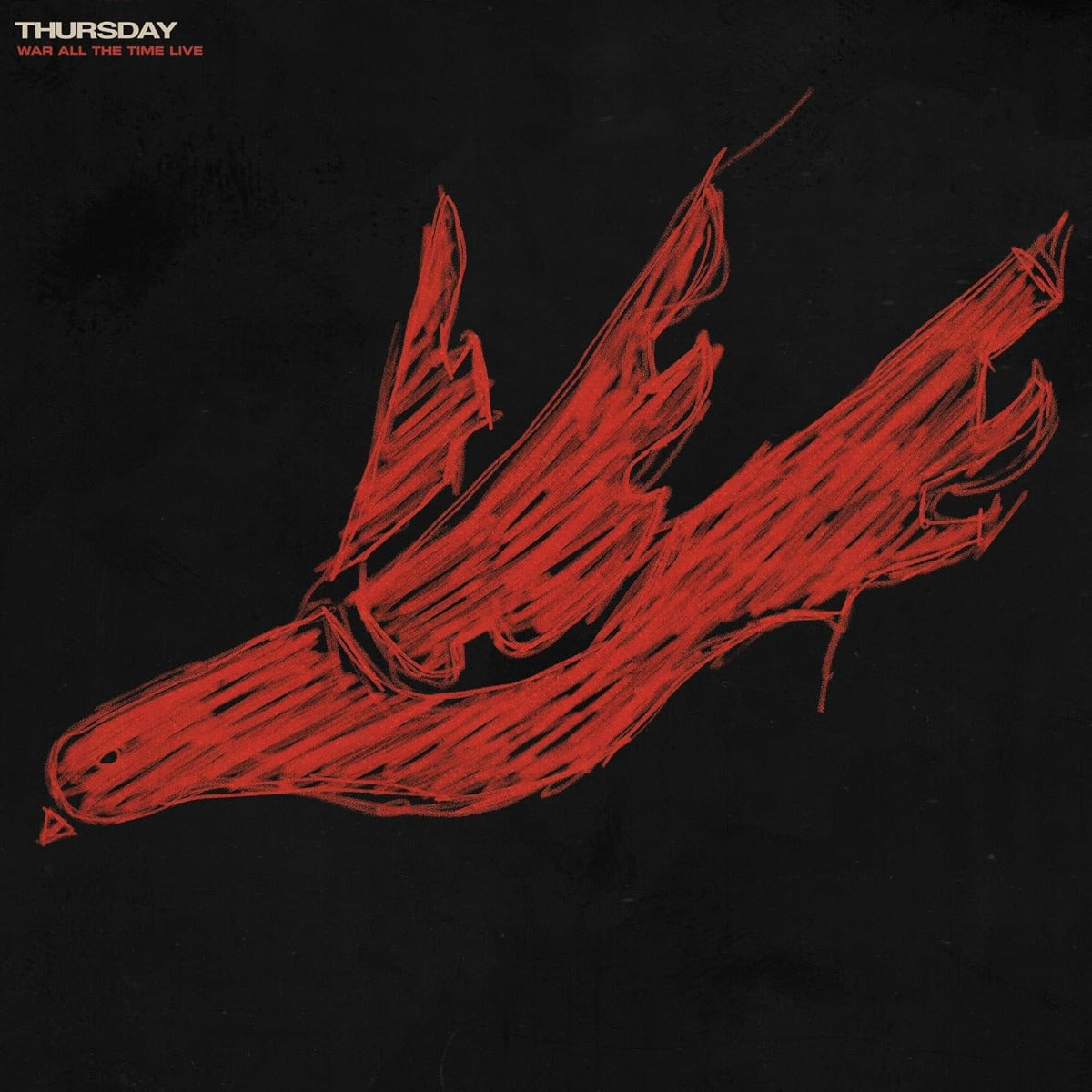 Thursday War All The Time (Live) (20th Anniversary Edition, Color in Color: Opaque Red in Clear) (2 Lp's) [Vinyl]