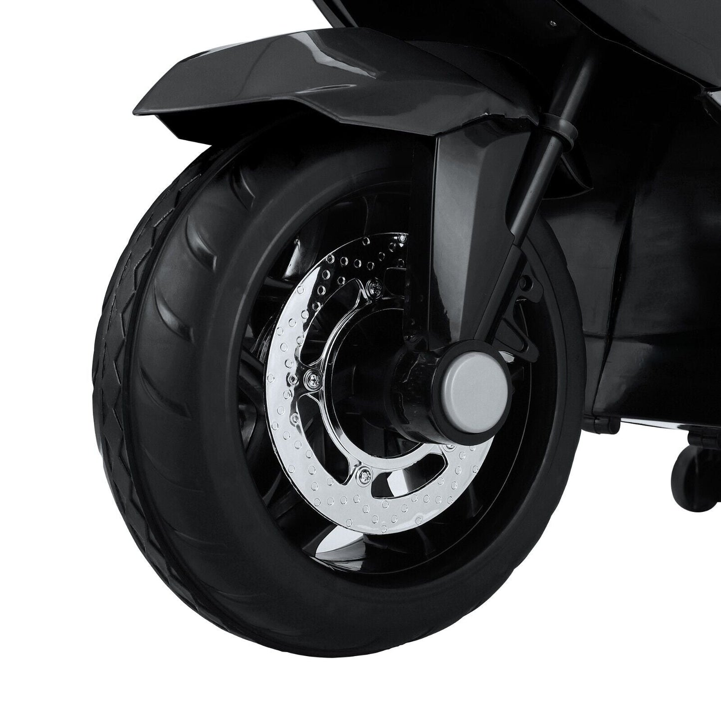 TOBBI 12V Kids Electric Dirt Bike with Training Wheels - Motorbike Ride On Toy