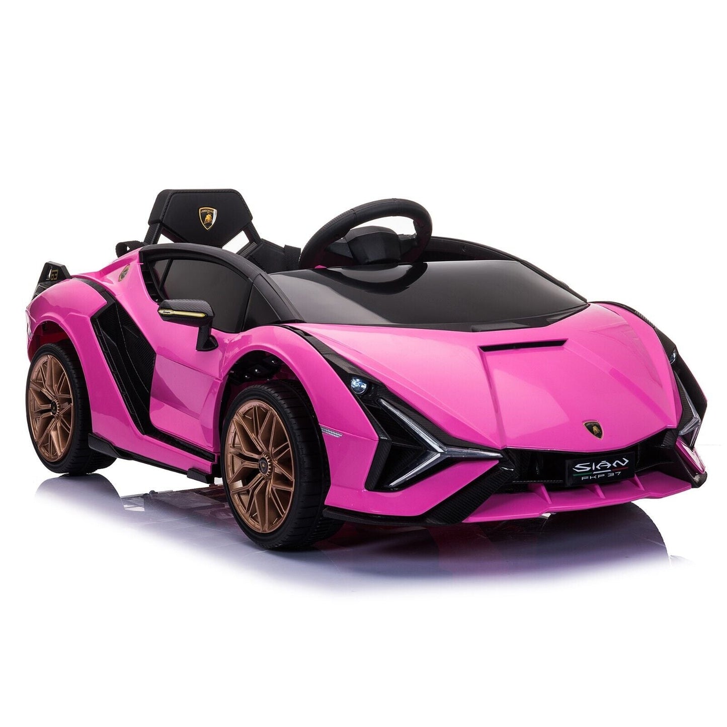 TOBBI 12V Lamborghini SIAN Kids Ride-On Car with Remote Control - Electric Vehicle for Endless Fun!