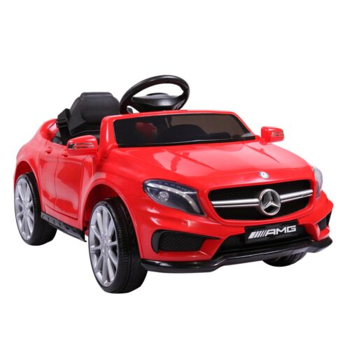 TOBBI Licensed Mercedes Benz Ride-On Car for Kids with Remote Control and Opening Doors - Red