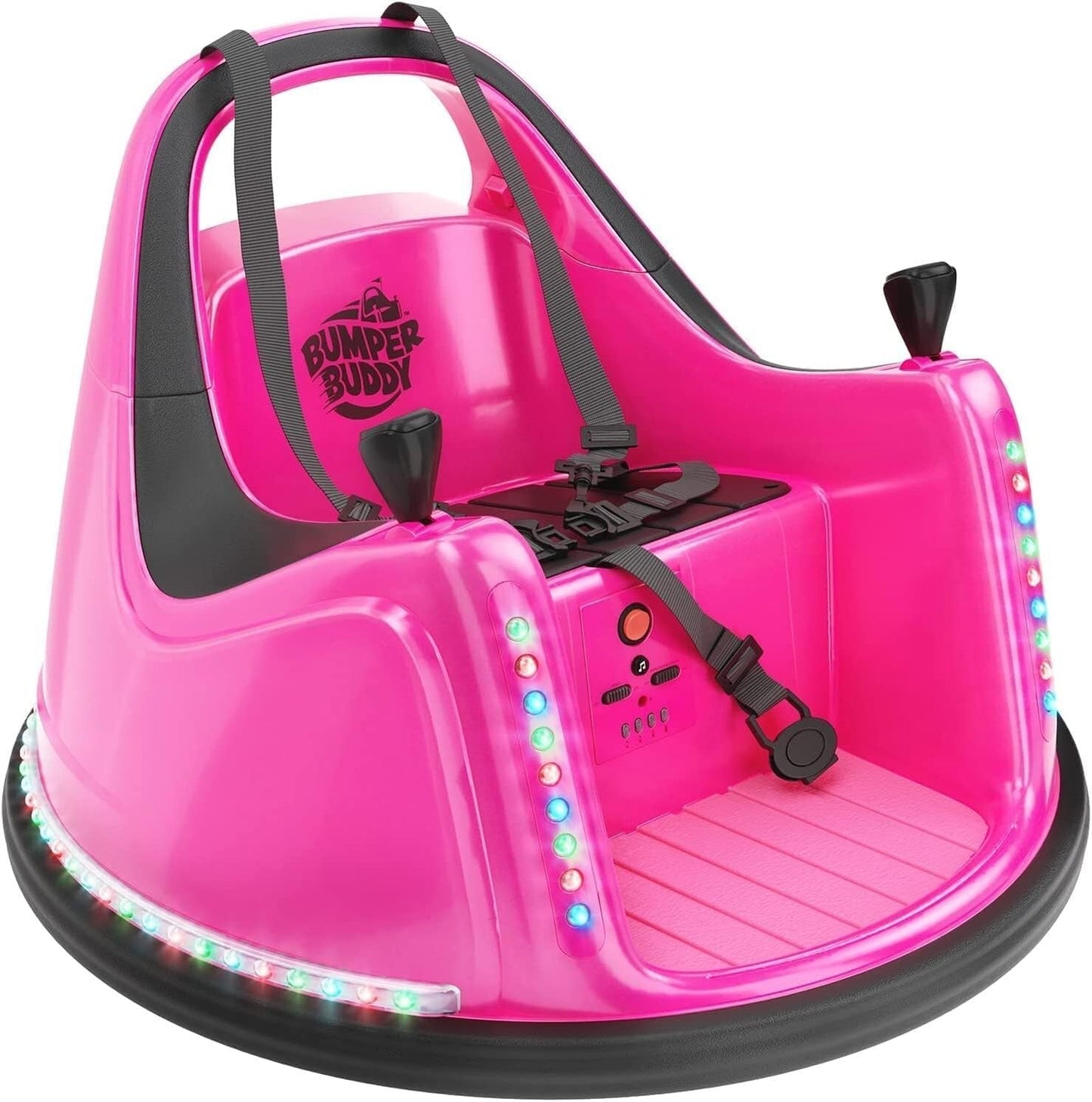 Toddler Electric Bumper Car with 360-Degree Spin and Rechargeable Battery