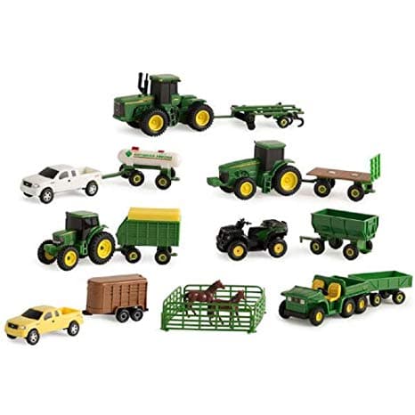 1:64 John Deere Vehicle Value Set - 20 Pieces