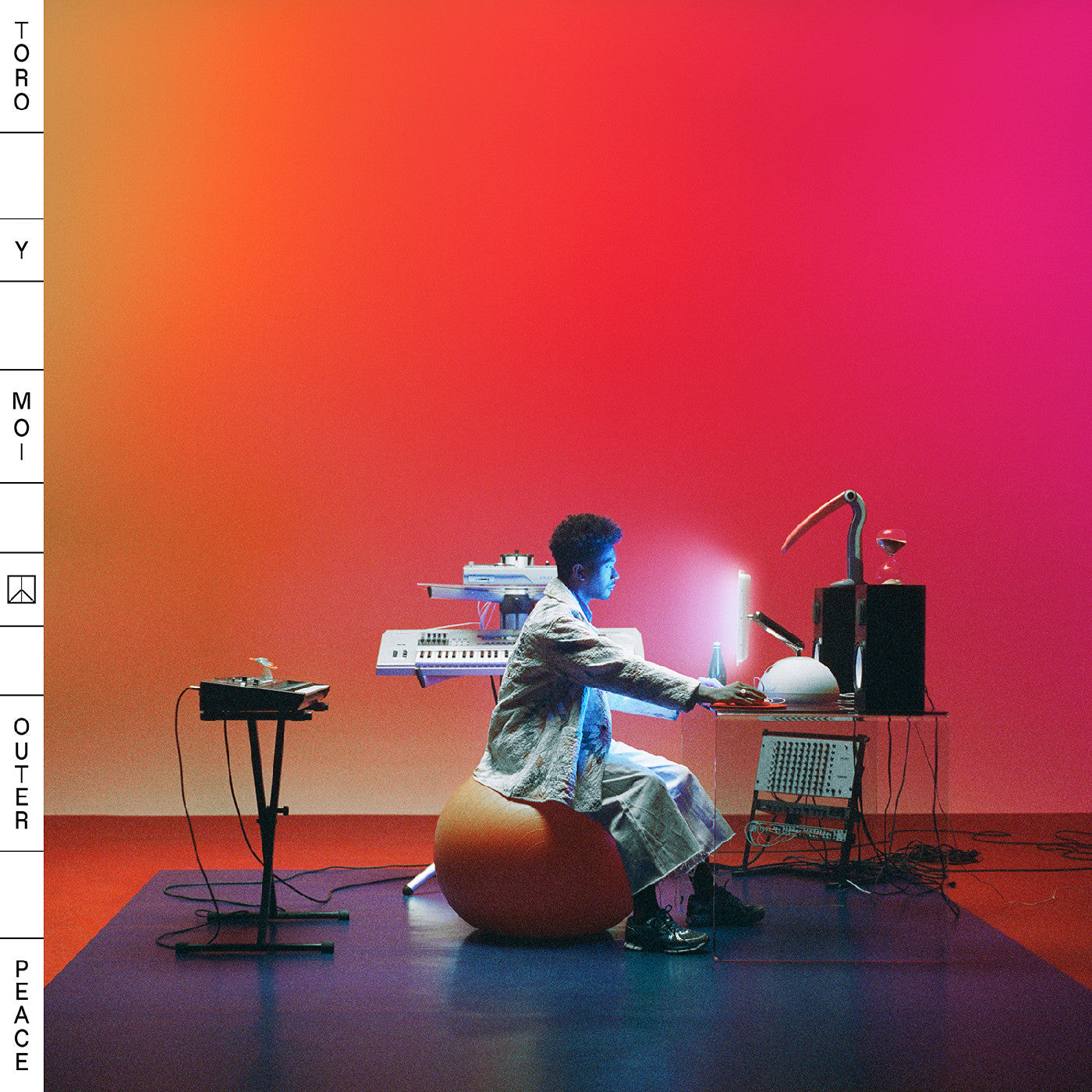 Outer Peace (Translucent Purple With Orange Splatter Vinyl) (Vinyl)