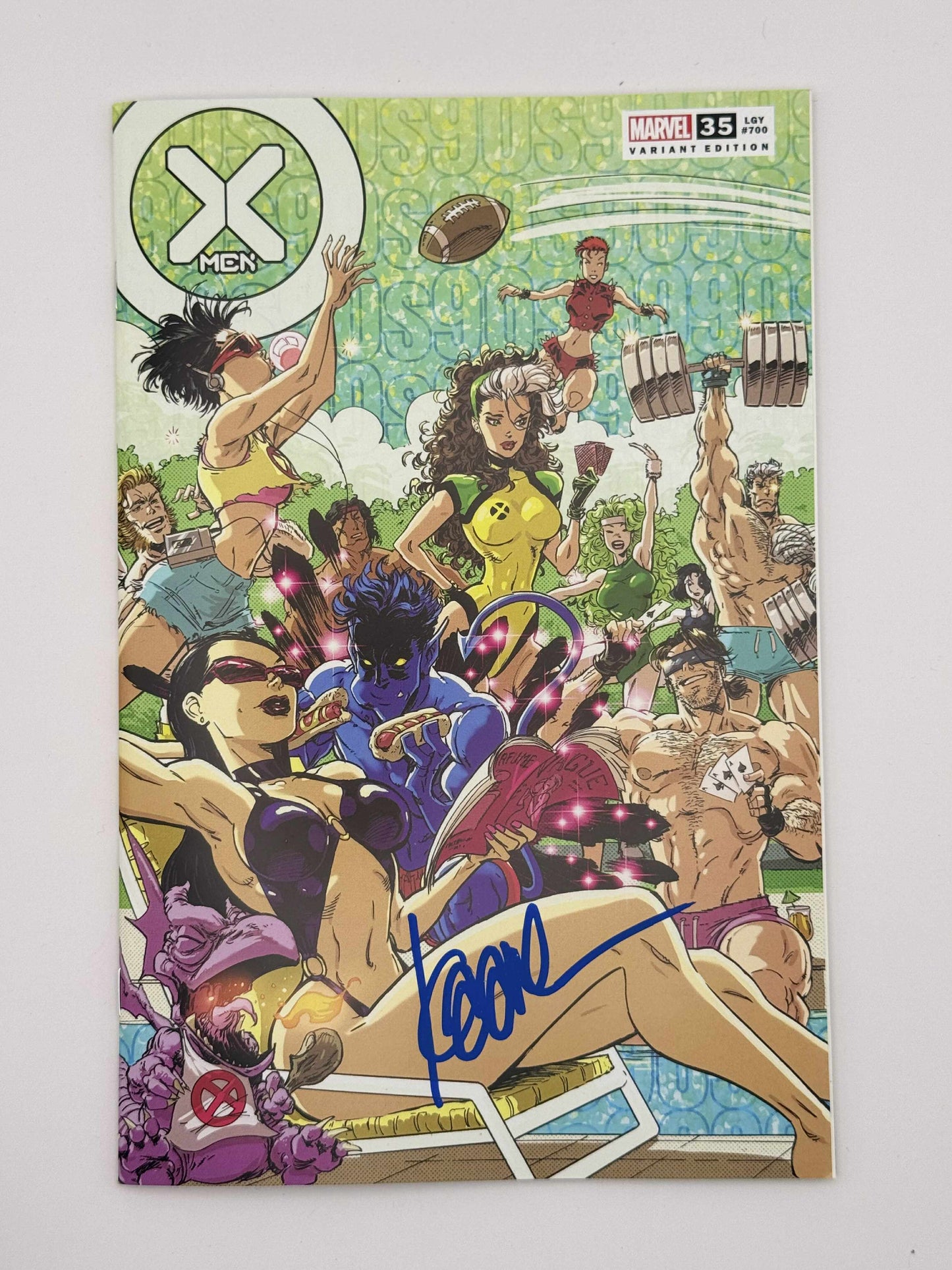 [Signed by Kaare Andrews] X-MEN #35 Unknown Comics Kaare Andrews Exclusive Var [IN STOCK]