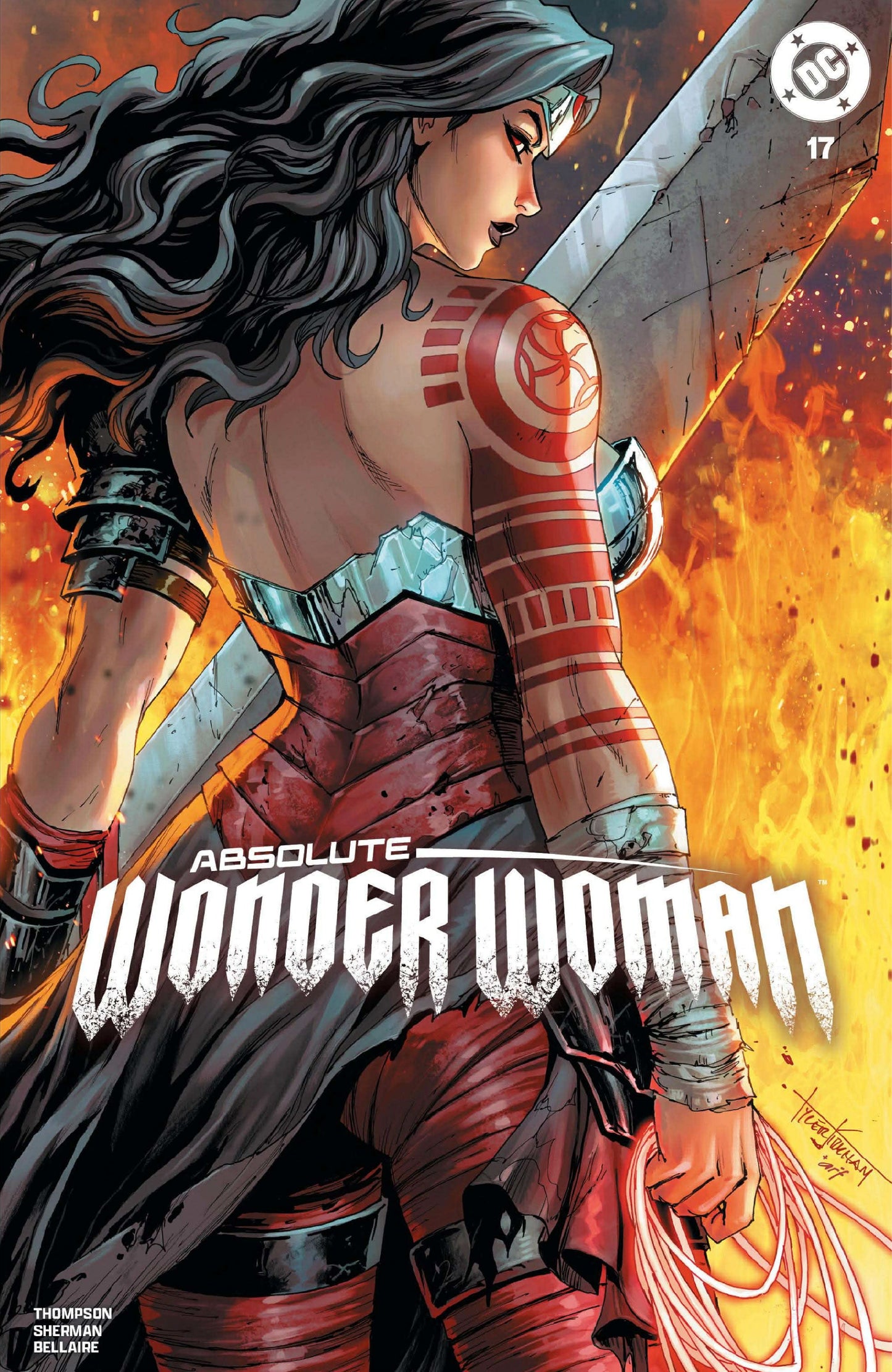 ABSOLUTE WONDER WOMAN #17 TYLER KIRKHAM EXCLUSIVE VAR (02/25/2026) - Golden Apple Comics