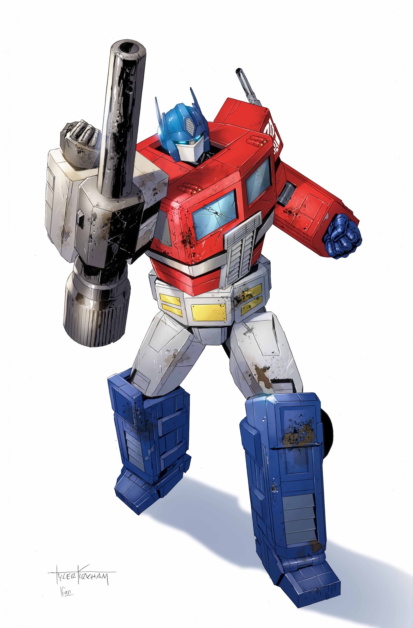 [2 PACK] Transformers #17 | Transformers #17 Negative Space Var Unknown Comics Exclusive Tyler Kirkham Var (02/19/2025)