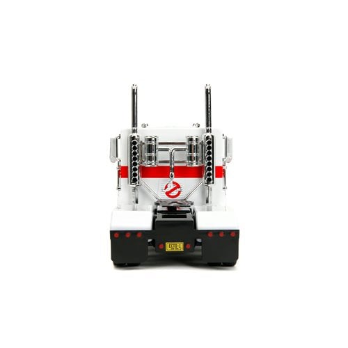 Transformers G1 Optimus Prime Big Rig with Ghostbusters Ecto-1 Graphics 1:24 Scale Die-Cast Metal Vehicle - Golden Apple Comics