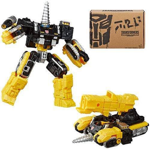 Transformers Generations Selects War for Cybertron Deluxe WFC-GS08 Powerdasher Drill Zetar - Exclusive