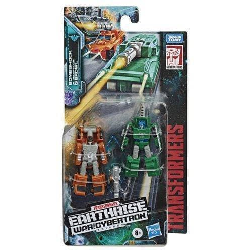 Transformers Generations Siege Micromasters - Bombshock & Decepticon Growl