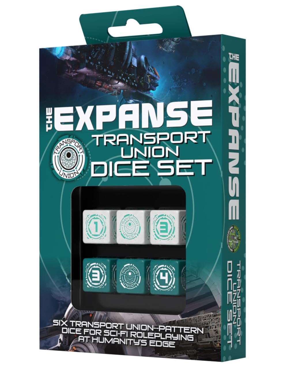 The Expanse: Transport Union Dice Set
