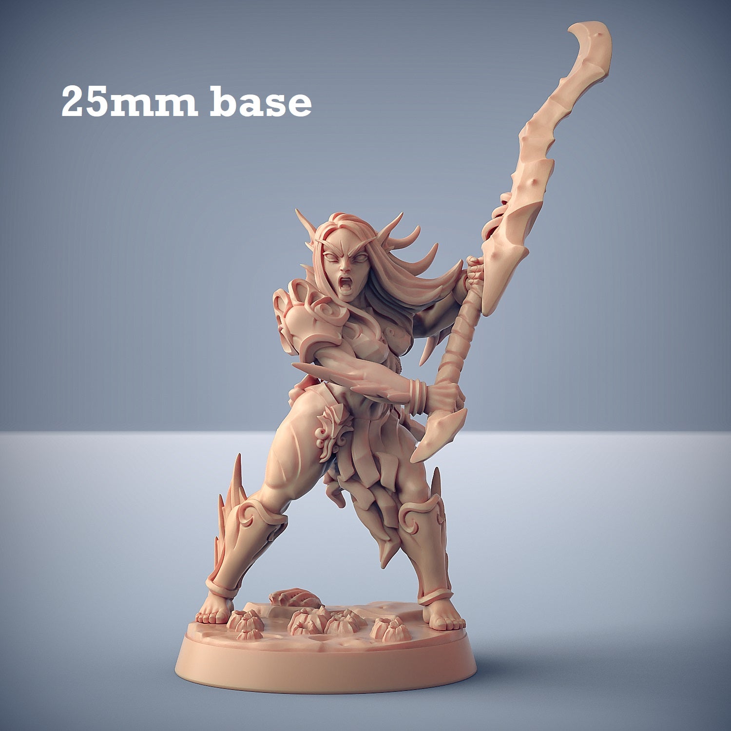 Triton Raider: Sculpt E (Female Merfolk Soldier) - Golden Apple Comics