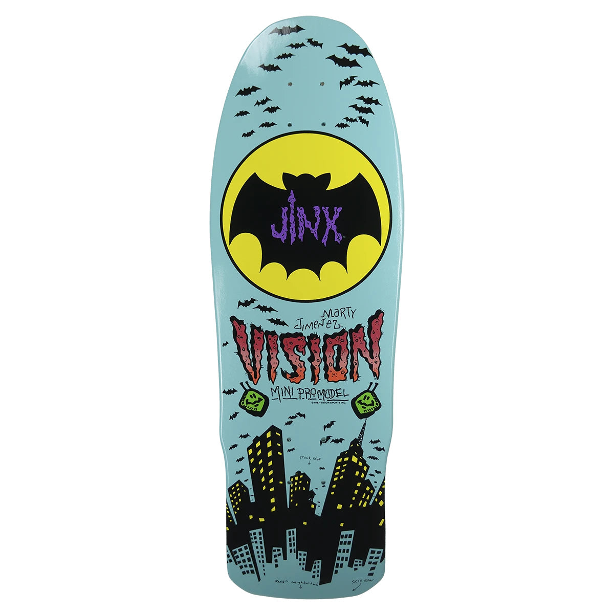 Vision Jinx Mini 9.5" Skateboard Deck