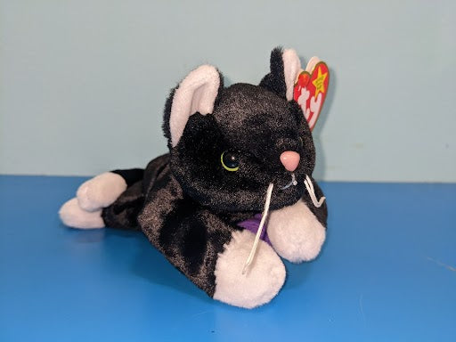 Beanie Baby - Zip II - Black & White Cat – Golden Apple Comics