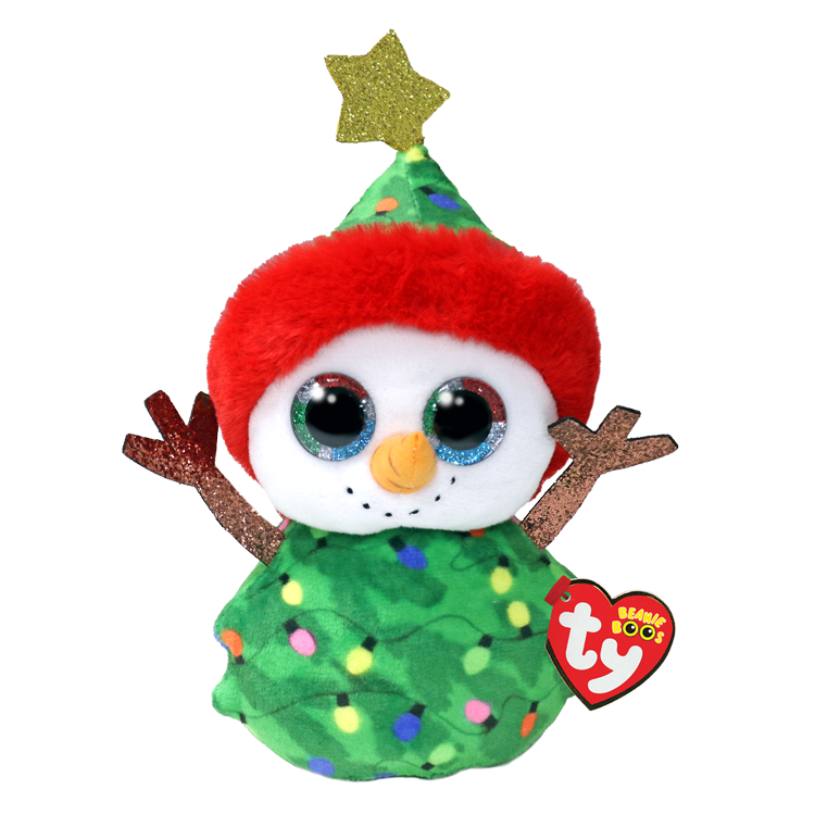 Beanie Boo's Garland - Snowman Green Reg