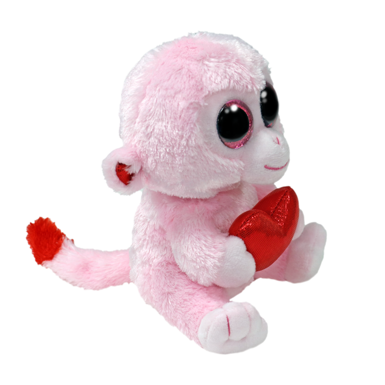 Beanie Boo's - Gigi Monkey with Heart - 6" Small