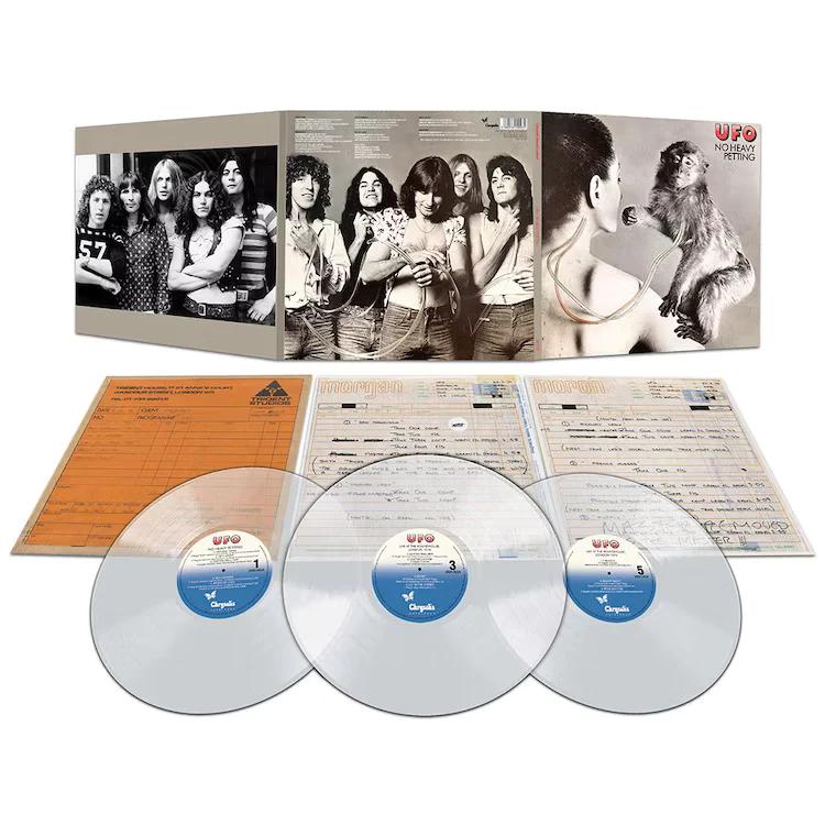 UFO No Heavy Petting (2023 Remastered Deluxe Edition) (Colored Vinyl, Clear Vinyl, Deluxe Edition, Gatefold LP Jacket, Remastered) (3 Lp's) [Vinyl]