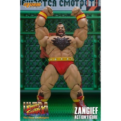 Ultimate Street Fighter II: The Final Challenger Zangief 1:12 Scale Action Figure