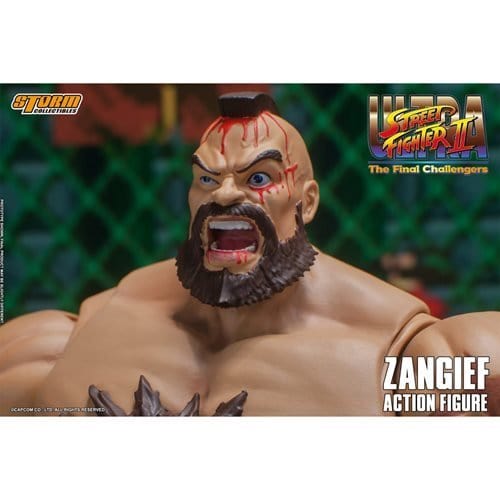 Ultimate Street Fighter II: The Final Challenger Zangief 1:12 Scale Action Figure