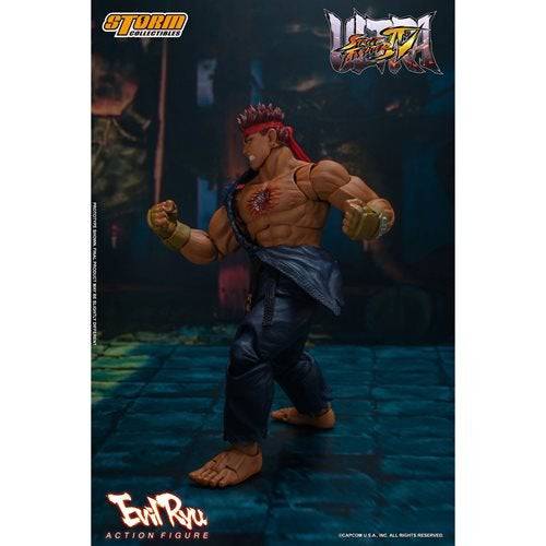 Ultimate Street Fighter IV Evil Ryu 1:12 Scale Action Figure