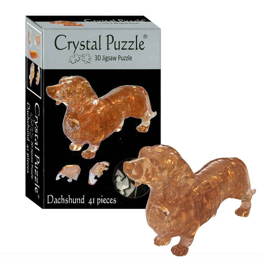 3D Crystal Puzzle - Dachshund