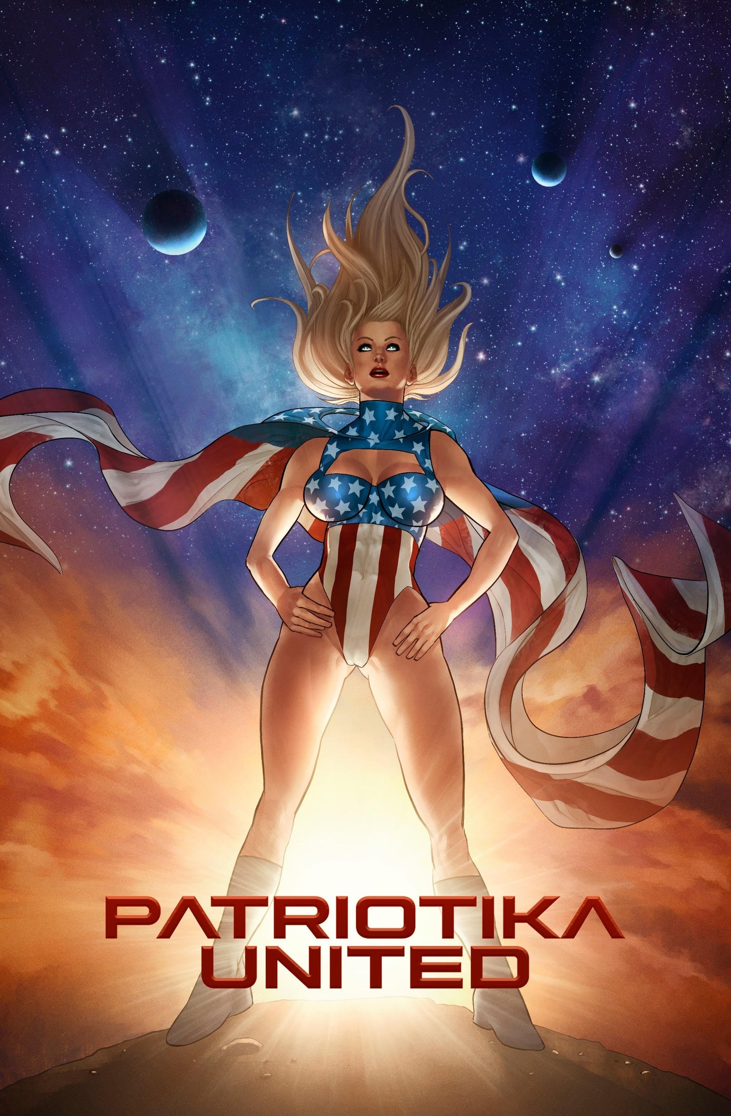 PATRIOTIKA UNITED #1 SSCO CM GASTON HOMAGE VARIANT