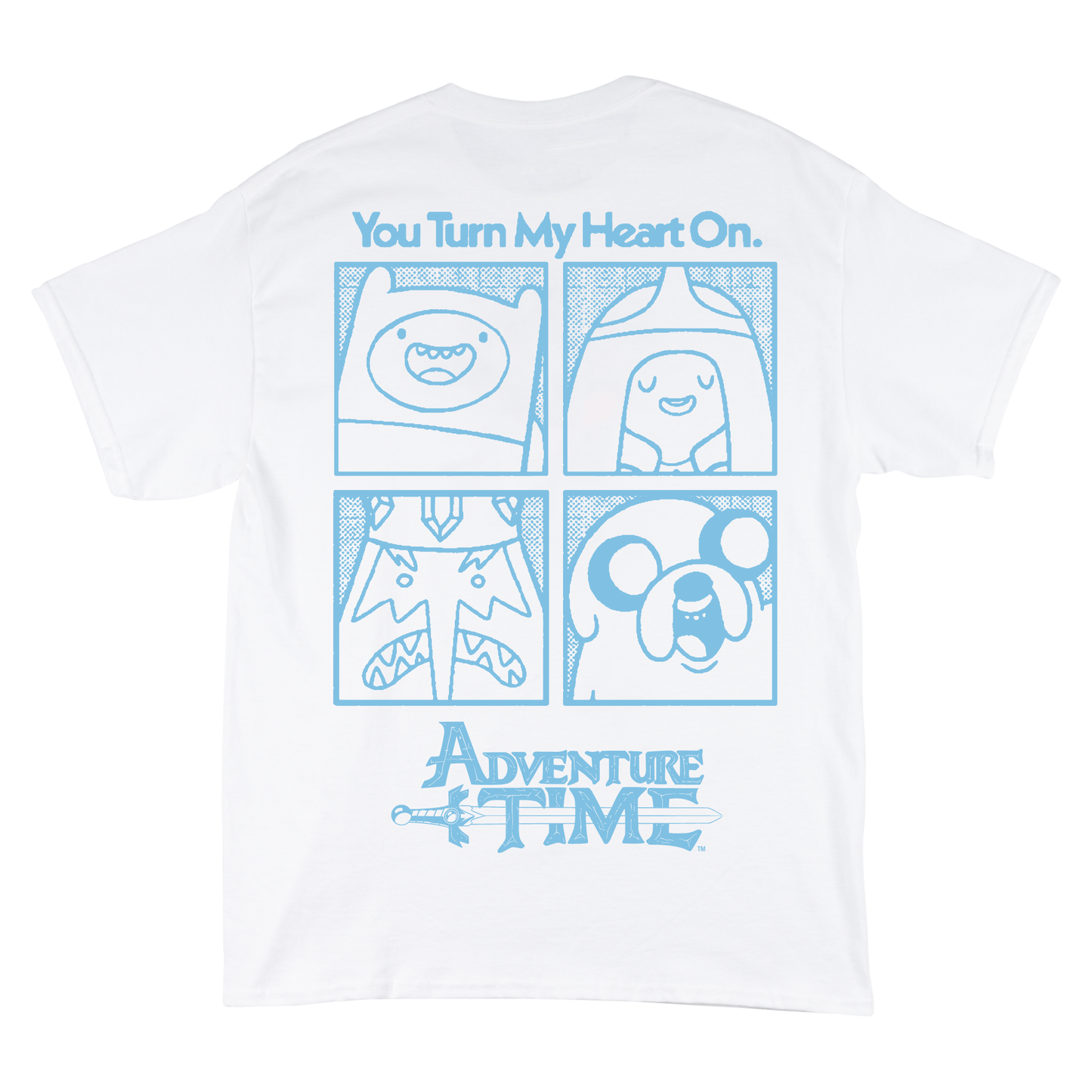 Welcome x Adventure Time Heart On T-Shirt
