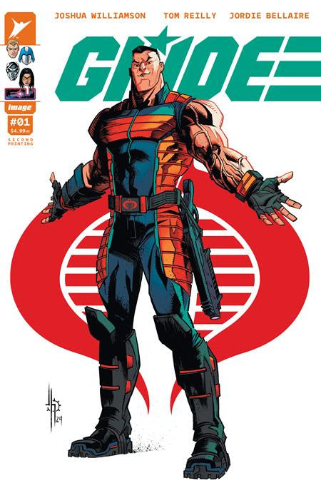 Gi Joe #1 2nd Print B Jason Howard Cobra Variant (12/18/2024) Image