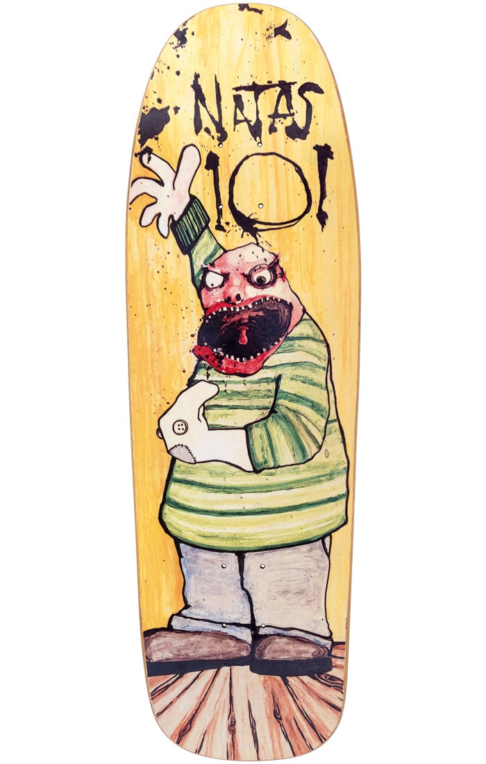 101 Natas Kaupas Sock Puppet 9.65" Slick Skateboard Deck