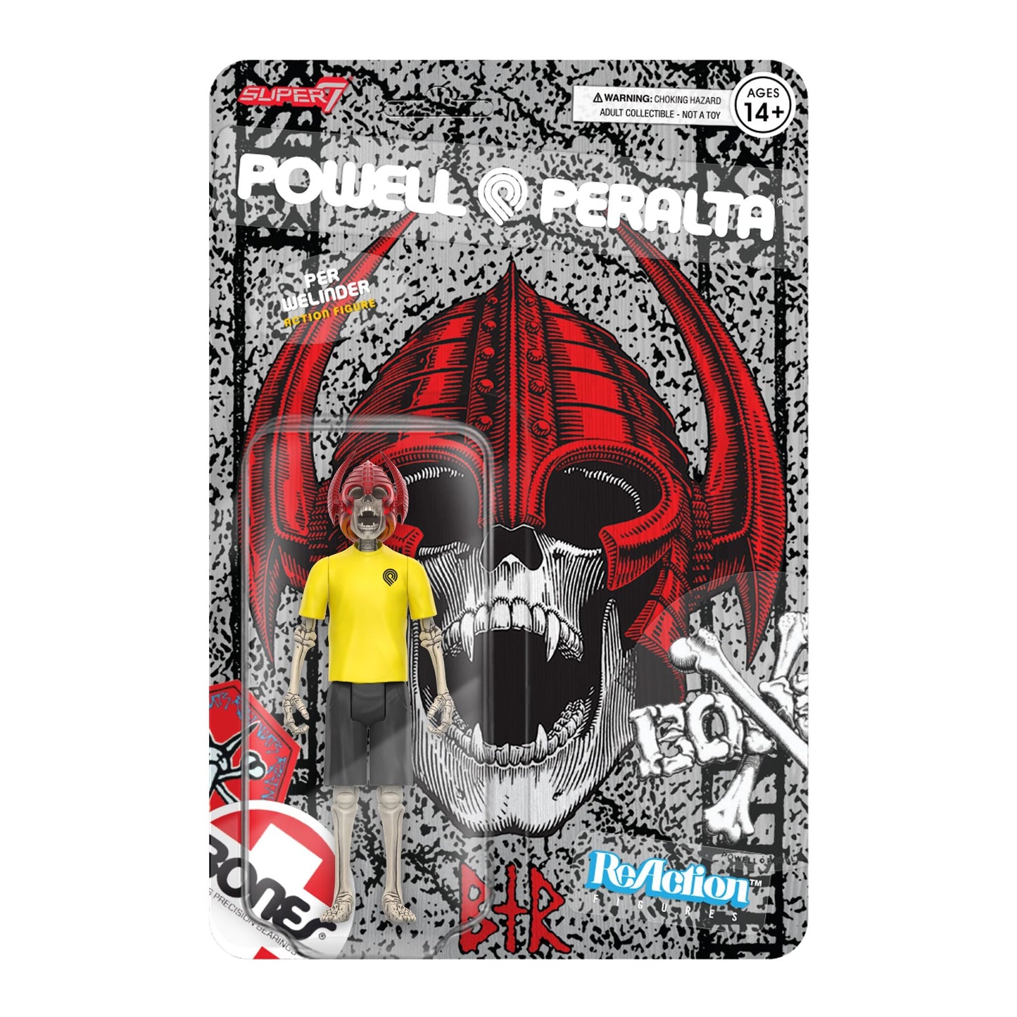 Super7 x Powell Peralta Per Welinder Wave 4 ReAction Figure