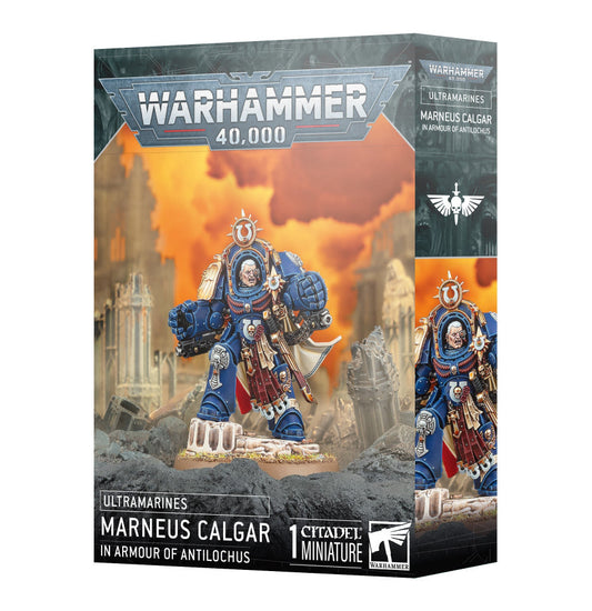 Warhammer 40K: Ultramarines - Marneus Calgar in Armor of Antilochus - Golden Apple Comics