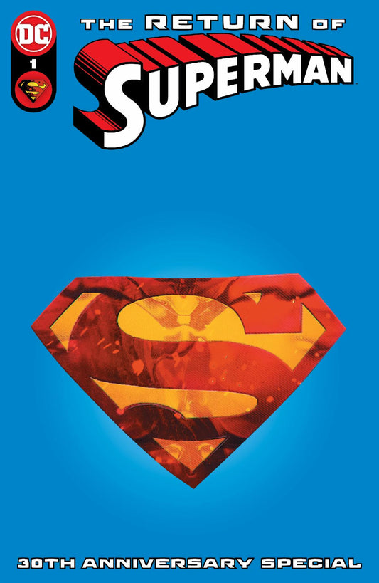 Return Of Superman 30Th Anniversary Special #1 (One Shot) B John Giang Cyborg Superman Die-Cut V (10/31/2023) Dc