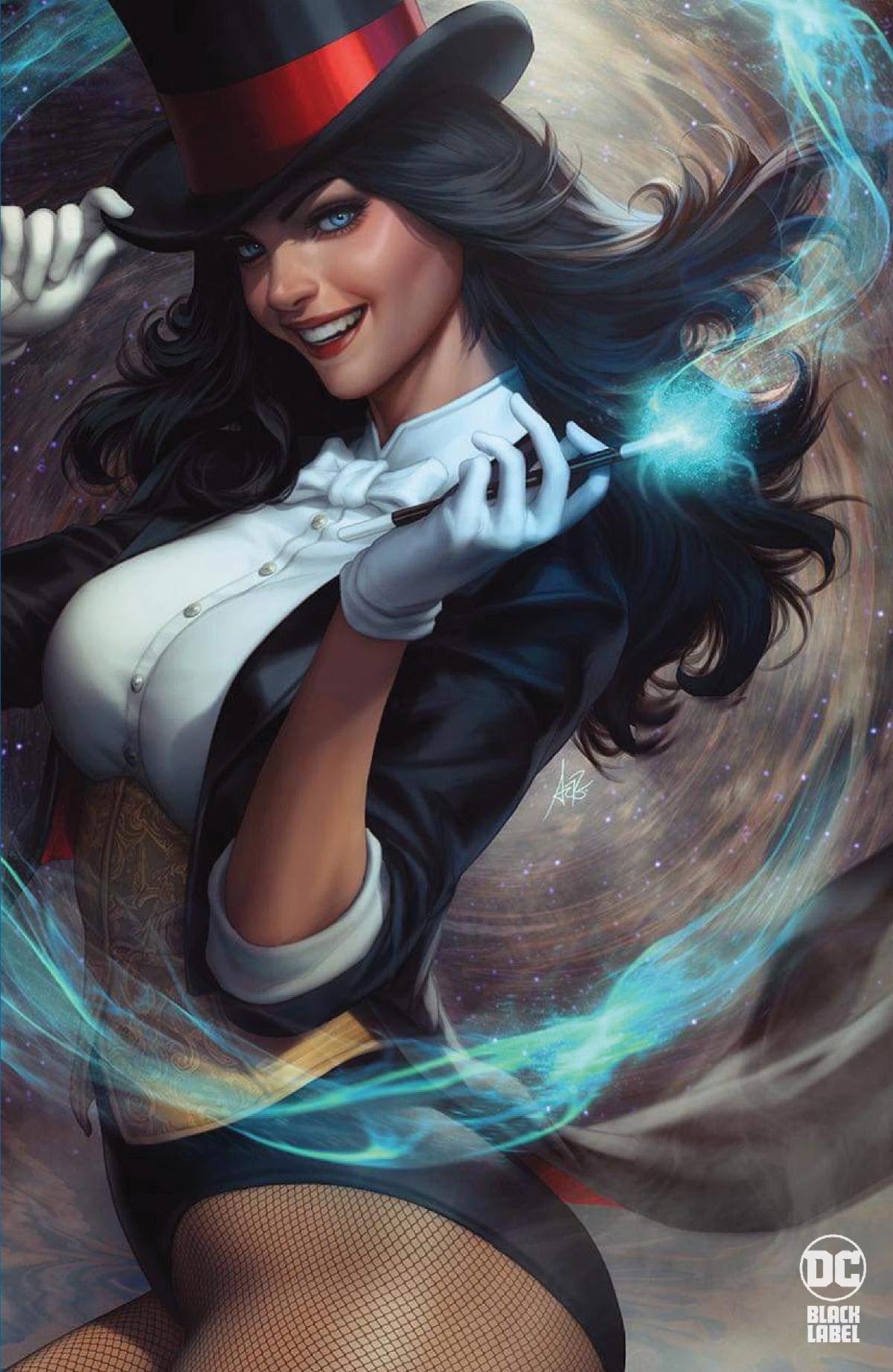 Zatanna Bring Down The House #1 (Of 5) D Stanley Artgerm Lau Foil Variant (06/25/2024) Dc