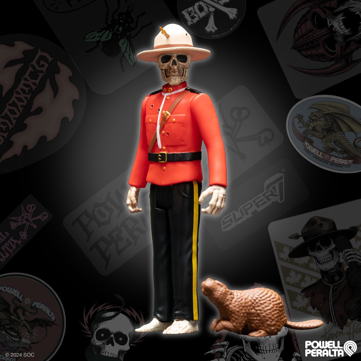 Super7 x Powell Peralta Kevin Harris Wave 4 ReAction Figure