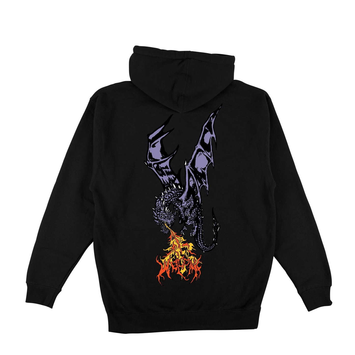 Welcome Firebreather Black Hooded Sweatshirt