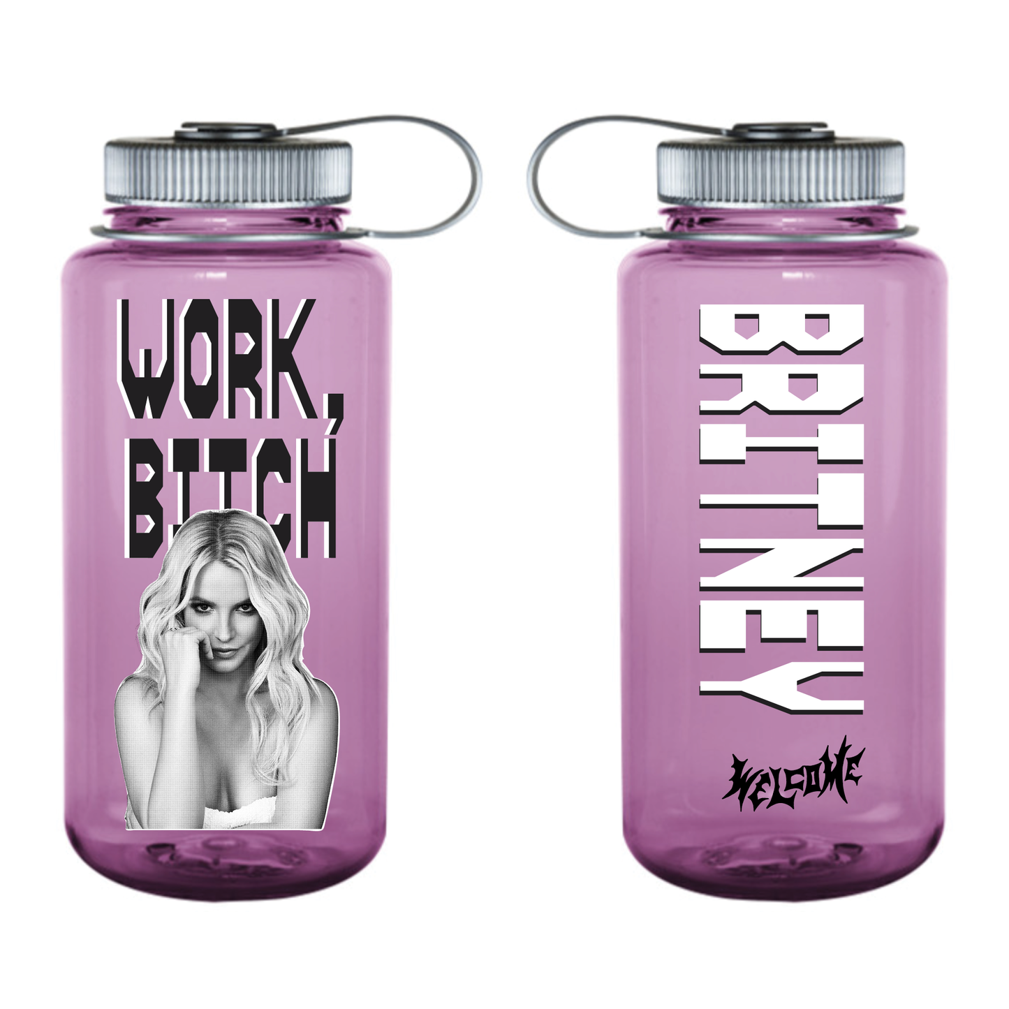 WELCOME X BRITNEY SPEARS WORK NALGENE BOTTLE