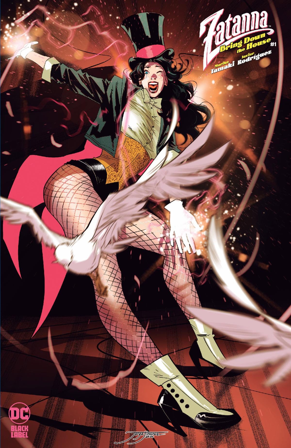 Zatanna Bring Down The House #1 (Of 5) C Jorge Jimenez Variant (06/25/2024) Dc