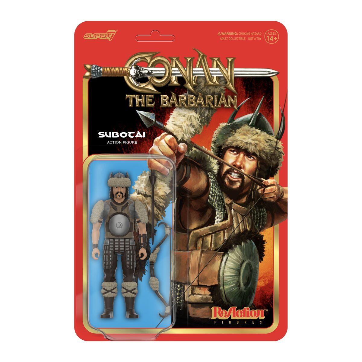 Super7 x Conan the Barbarian - Subotai ReAction Figure