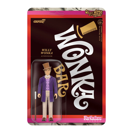 Super7 x WILLY WONKA & THE CHOCOLATE FACTORY - Willy Wonka ReAction Figure