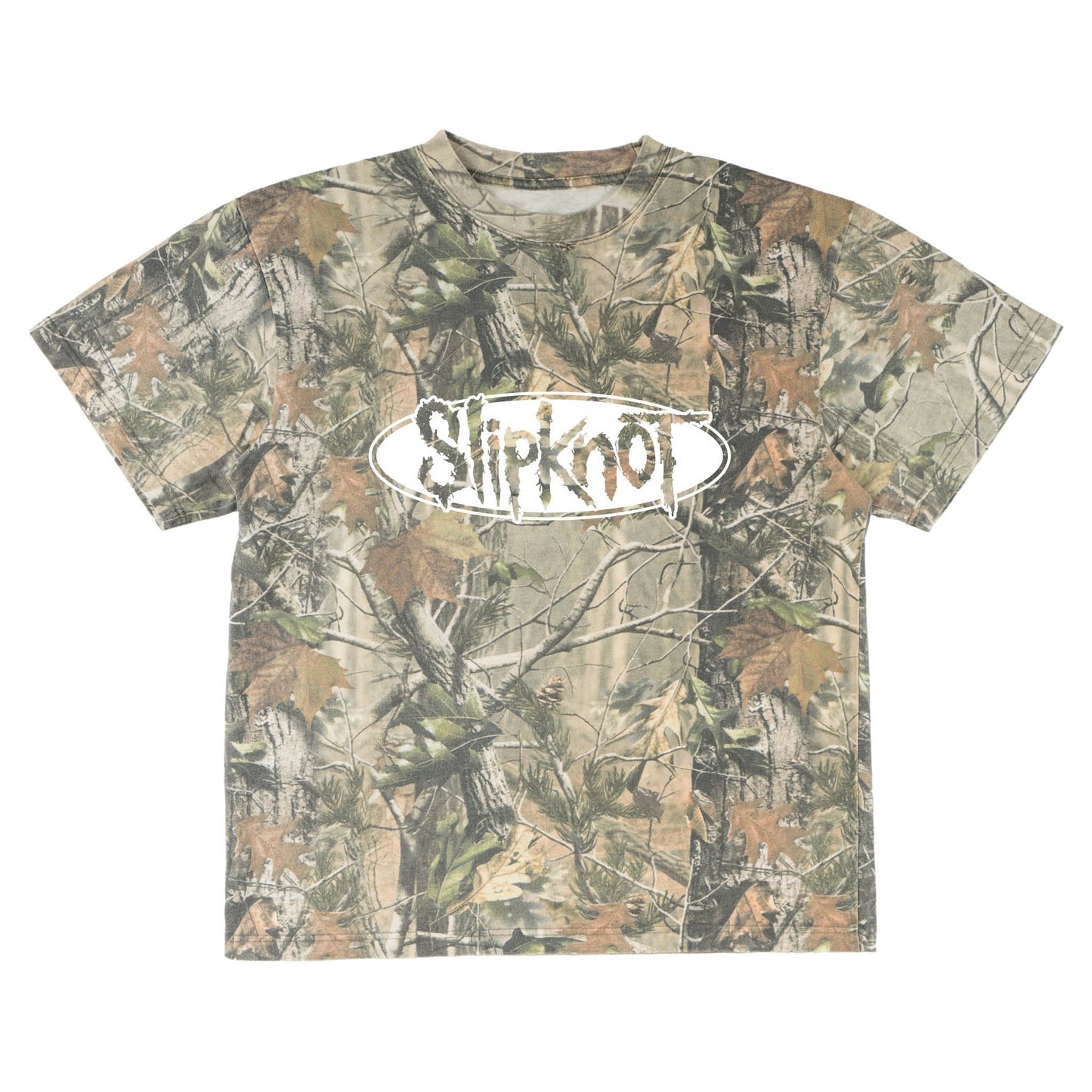 Welcome x Slipknot Oval Camo T-Shirt