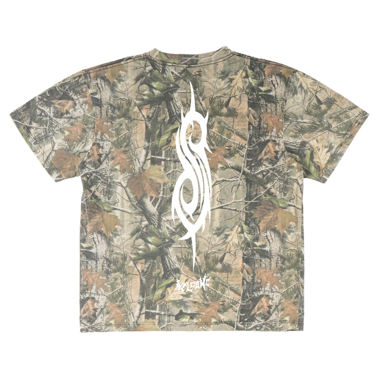 Welcome x Slipknot Oval Camo T-Shirt