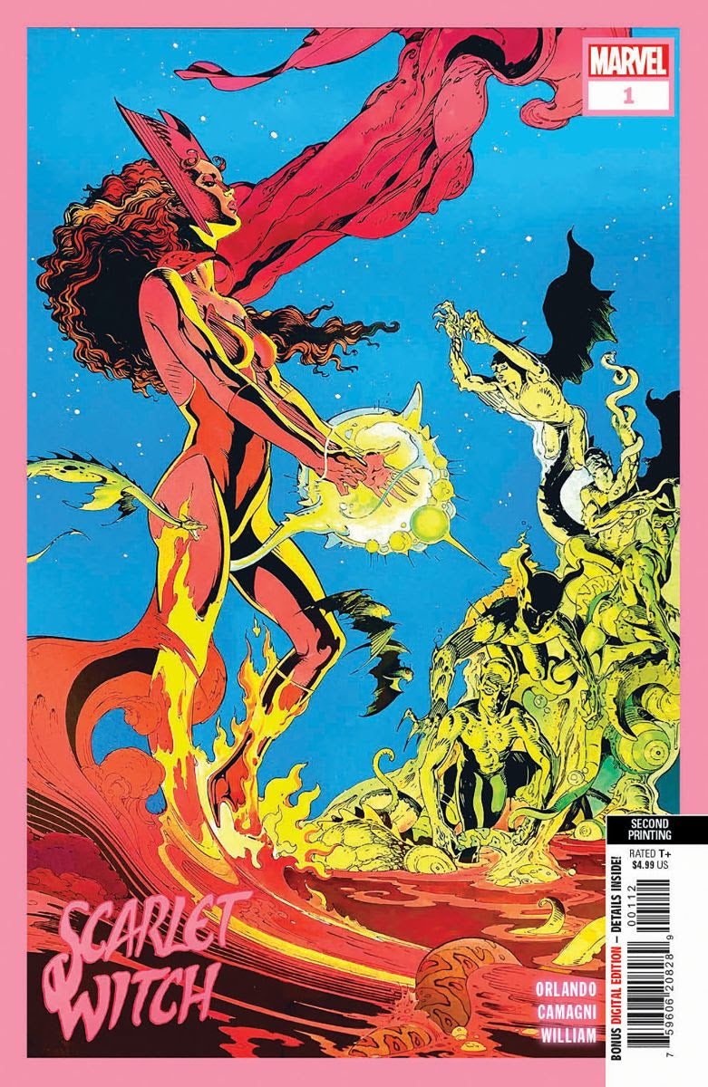 Scarlet Witch #1 2nd Print A Craig Russell Variant (07/31/2024) Marvel