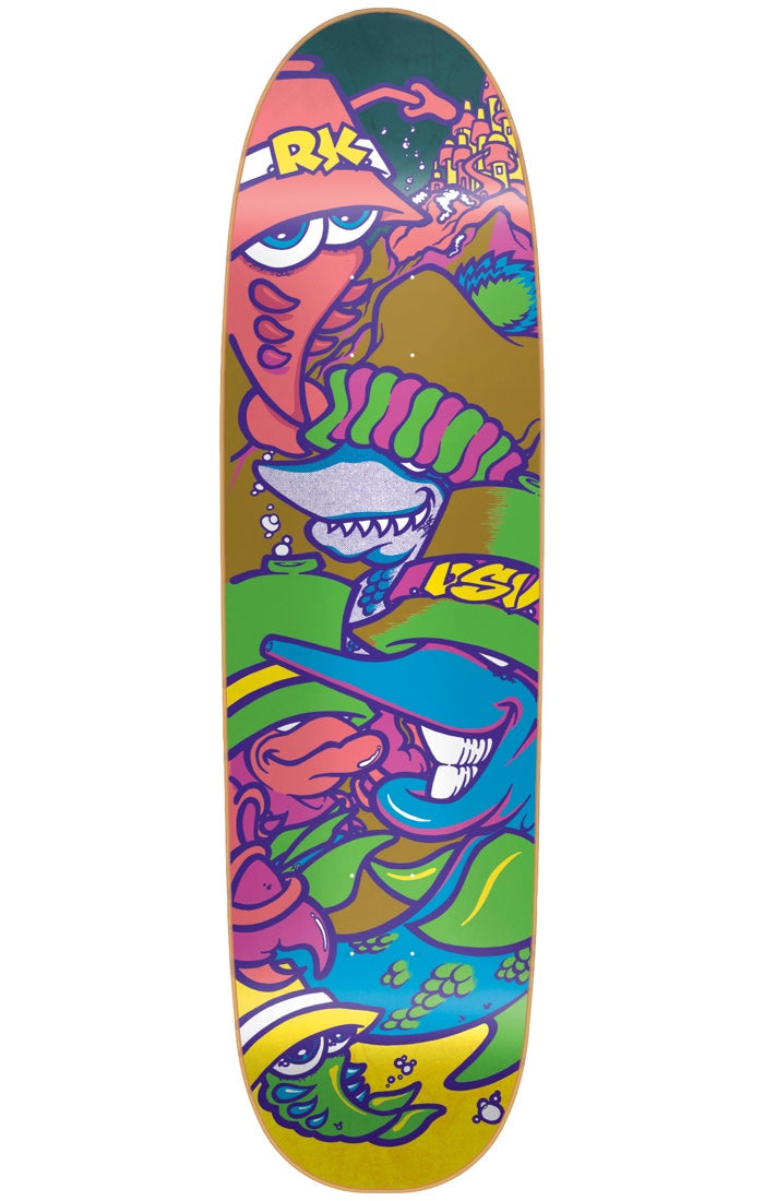 New Deal Ron Knigge Dsv 8.6" NEON Skateboard Deck