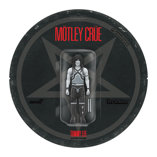 Super7 x Mötley Crüe - Tommy Lee (Shout At The Devil B&W)  ReAction Figure