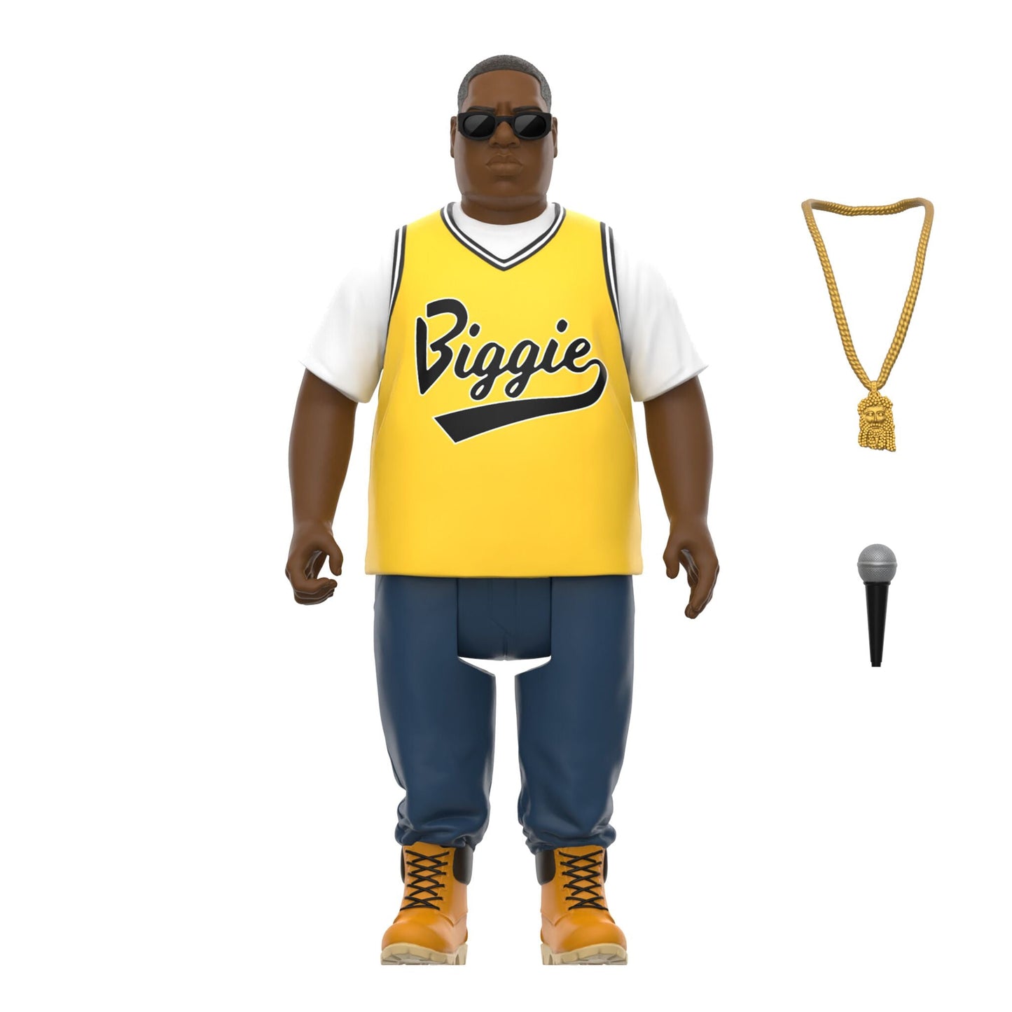 Super7 x NOTORIOUS B.I.G. REACTION - (YELLOW JERSEY) ReAction Figure
