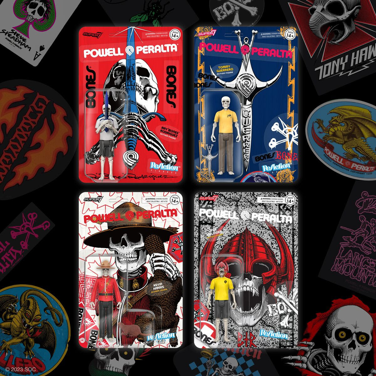 Super7 x Powell Peralta Per Welinder Wave 4 ReAction Figure